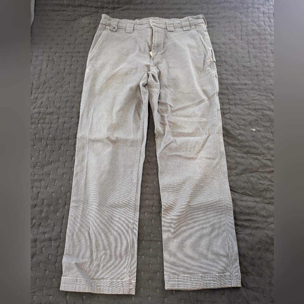 Duluth Trading Co Flex Fire Hose Carpenter Pants 32x30 Standard Fit